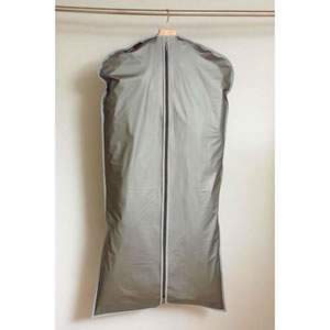 Silver Zipped PVC Dress / Coat Cover