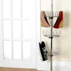 Deluxe Revolving Shoe Tower