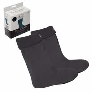 Lovely Warm 100% Polyester Fleece Large Wellie Boot Warmers (Size 10 to 11, 44 to 46)