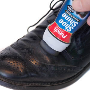 Caraselle Punch Shoe Shine For Black Shoes 75ml