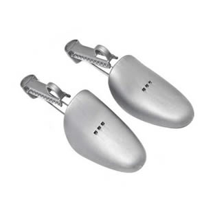 Mens' Silver Shoe Trees - One Pair