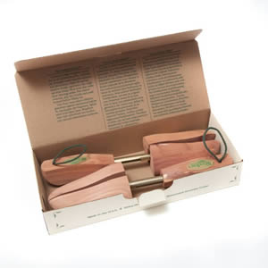 Pair Of Woodlore Cedar ladies Adjustable Shoe Trees UK 10-11.5