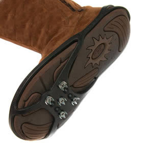 Caraselle Anti Slip Snow & Ice Shoe Grips. Large size for 6½ to 12