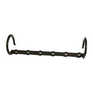 Space saver hanger bar in black