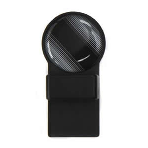 Tozo Spectacle Holder Black with Grey Stripes