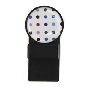 Tozo Spectacle Holder Black with Coloured Spots