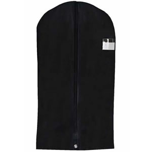Black 100% Natural Cotton Suit Cover