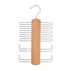 Deluxe 10-Tie Rack and Belt Organiser