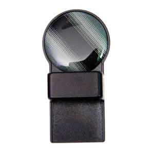 Black & Grey Stripe Round Magnetic Tozo Spectacle Holder