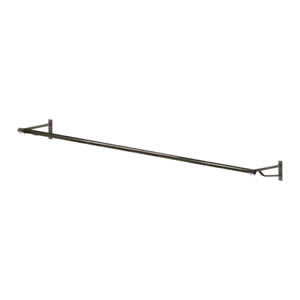 The New & Unique Caraselle Wall Mounted 8ft long Garment Rail with 2 Brackets Finished in Iridescent Bronze.