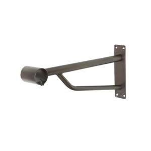 New Caraselle Heavy Duty Bracket for our Heavy Duty Wall Mounted Garment Rails with a Iridescent Bronze Powder Coated Finish