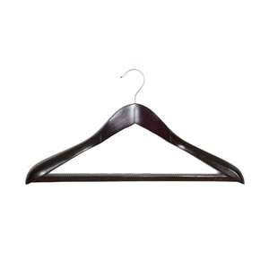 Shaped Walnut Suit Hanger