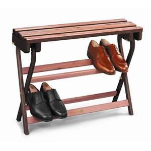 The Woodlore Bench Shoe Rack
