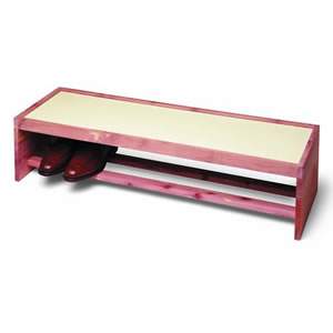 Woodlore Cedar Shoe Rack Topper