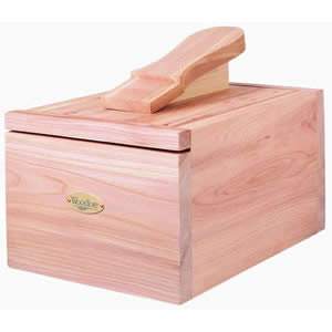 Deluxe Professional Style Woodlore Cedar Shoe Valet made in beautiful solid cedar wood