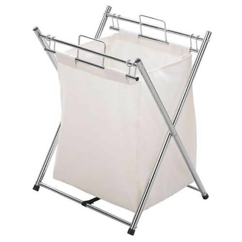 Laundry hamper with a removable nylon laundry bag & £39&99