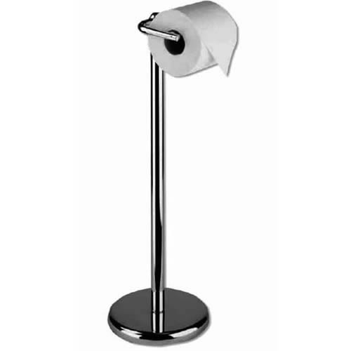 Freestanding Chrome plated Toilet Roll Holder & £21&99