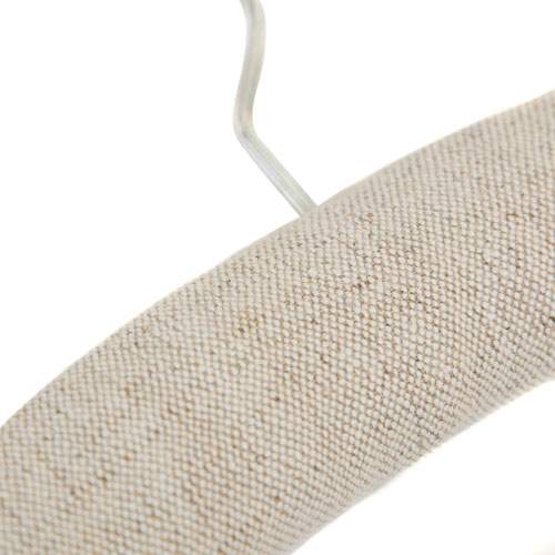 Linen Padded Hangers Handmade Hangers CaraselleDirect