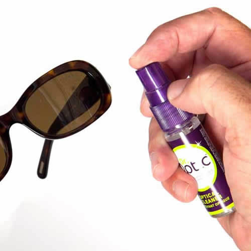 All purpose optical cleaner with smear free cleaning & £6&25