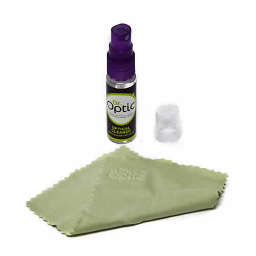 All purpose optical cleaner with smear free cleaning & £6&25