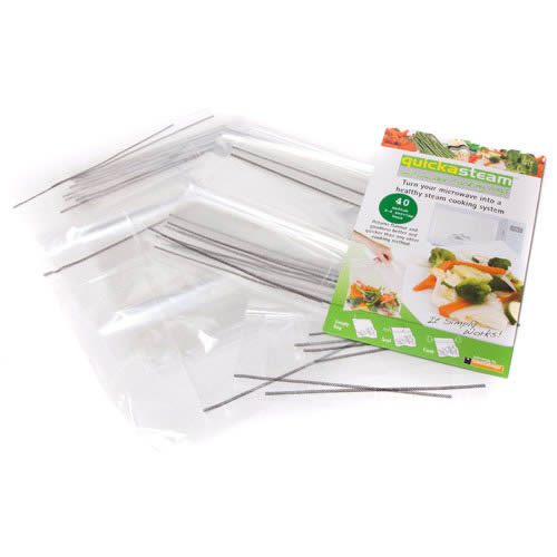 Caraselle Quickasteam Microwave Cooking Bag