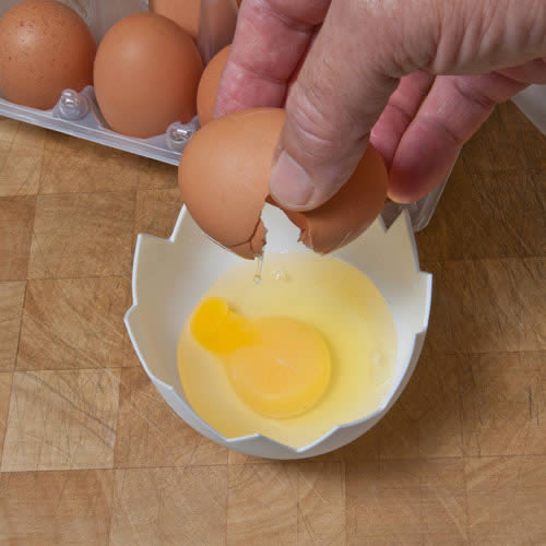 Two Silicone Egg Poachers with non stick coating