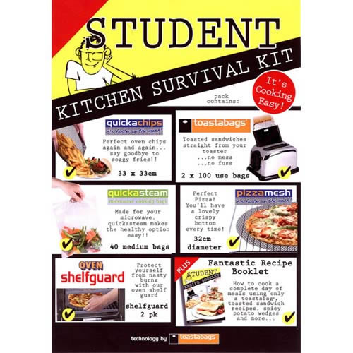 Caraselle Student Kitchen Survival Kit