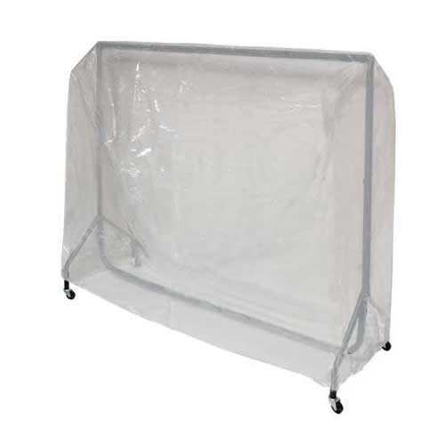 6ft Clear PVC SLIPOVER BUDGET RAIL COVER Heavy Duty Material *FREE P&P