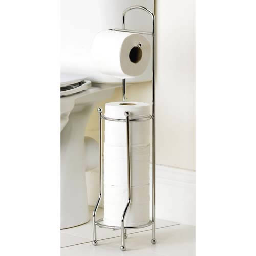 Chrome Toilet Roll Holder - Bathroom Accessories