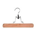 Cedar wood trouser clamp hanger