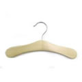 One Pack of 3 Natural Childs Wooden Hangers for Tops