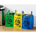 Pack of 3 Large Connectable Recycling Bags