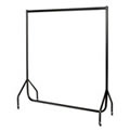 5ft Robust Black Clothes Rail with stronger than the normal rail frame.