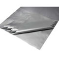 1 Pack of 10 sheets of Deluxe Metallic Silver Colour Acid Free Bleed Resistant Unbuffered Tissue Paper 500 x 700