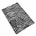 The New Caraselle Pack of 25 Sheets of Zebra Print Deluxe Tissue Paper  18gsm  45 x 70cm