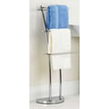 Arched Chrome Towel Rail