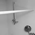 shower curtains, curtain rail