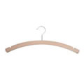 Solid Beech Crescent Shaped Tops Hanger 42cms wide