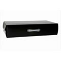 1 Large Black Storage Box. 53 x 29 x 12 cms ( approx 21" x 11 1/2" x 4 3/4" )