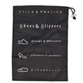 Black Shoe Bag