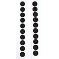1 Pack of 10 Black VELCRO® Brand Velcoins