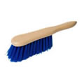 Deluxe 6" (15cm) Lacquered Wooden Bannister Brush with Blue PVC Bristles