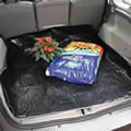 The Caraselle Strong & Robust Car Boot Liner made in high quality Black Polyethylene U.V with four corner handles & eyelets 140x140cm