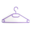 Childs Lilac Swivel Hook Hanger, pack of 10