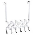 Adjustable Metal Over Door Hanger finished in Chrome for use with Fire Check Doors 45mm