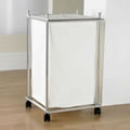 Deluxe Rectangular Chrome Laundry Trolley