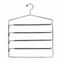 Chrome Non-Slip Space Saver Trouser Hanger