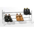 Chrome Stackable Shoe Rack