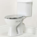 Deluxe quality Toilet Seat with a high gloss Chrome finish