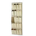 1 Cream Over The Door Organizer